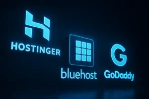 Hostinger vs Bluehost vs GoDaddy