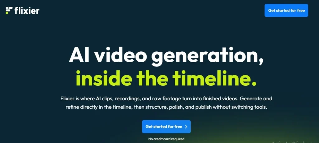 Top 13 Best AI UGC Tools for YouTube Shorts | 2026 22 flixier 1 pasivemarketer